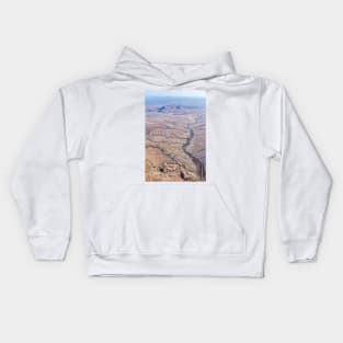 Skeleton Coast River System, Namibia Kids Hoodie